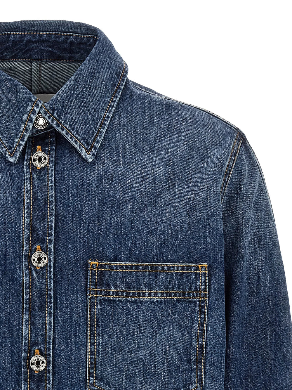 Givenchy Blue Cotton Blouse - M