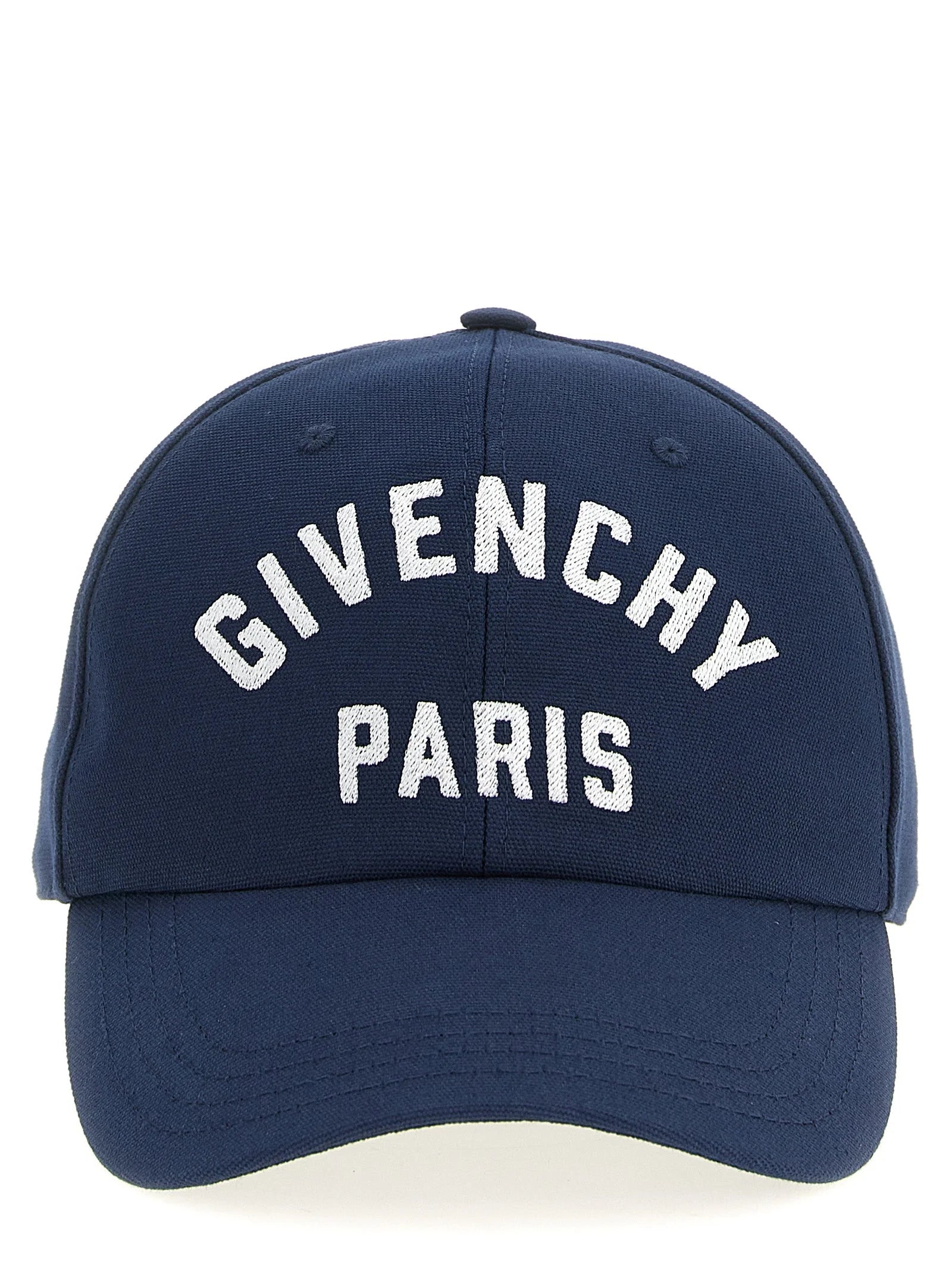 Givenchy Modrá bavlnená šiltovka (baseballová čiapka) – UNI