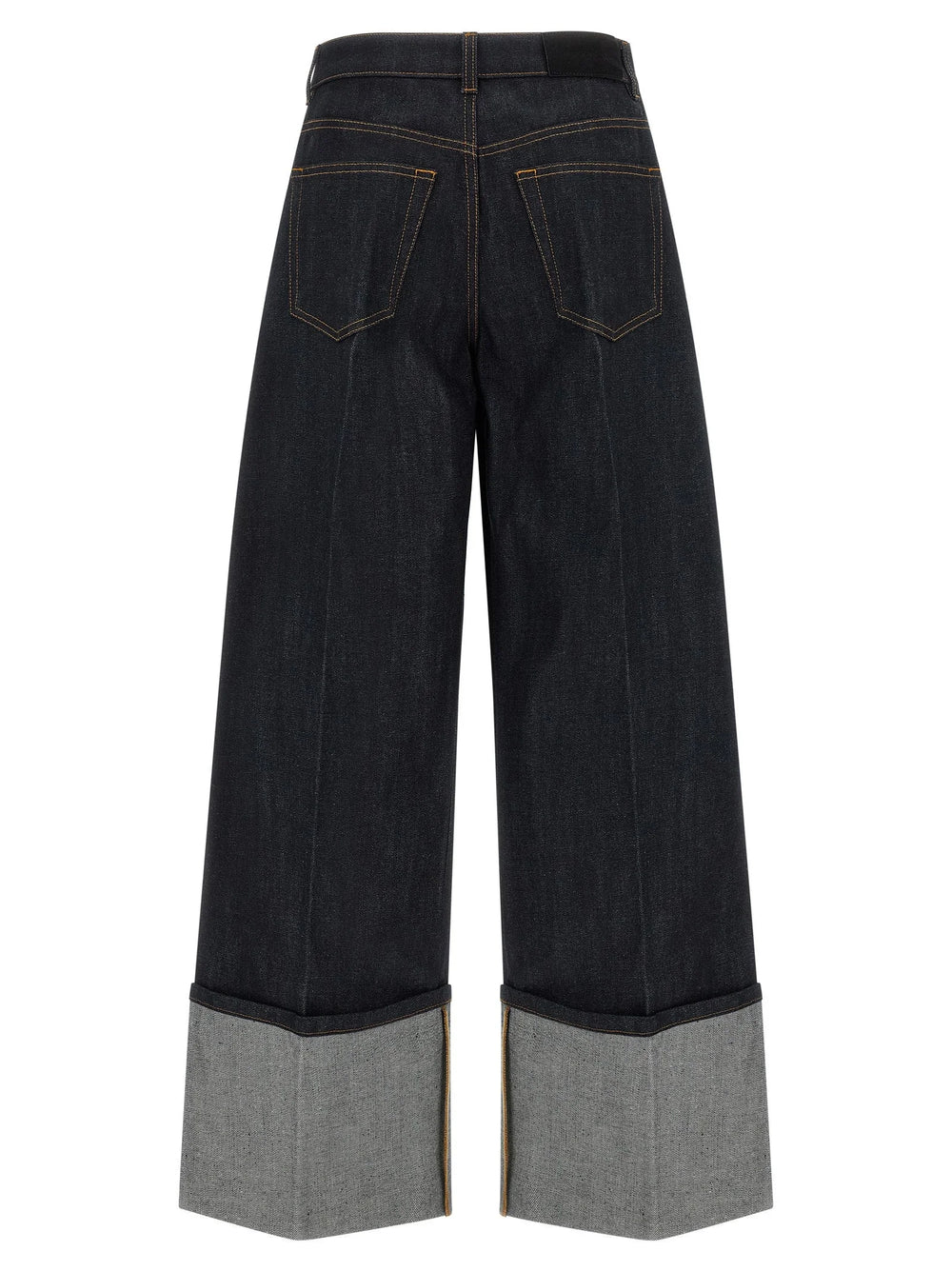Givenchy Blue Cotton Flared Jeans