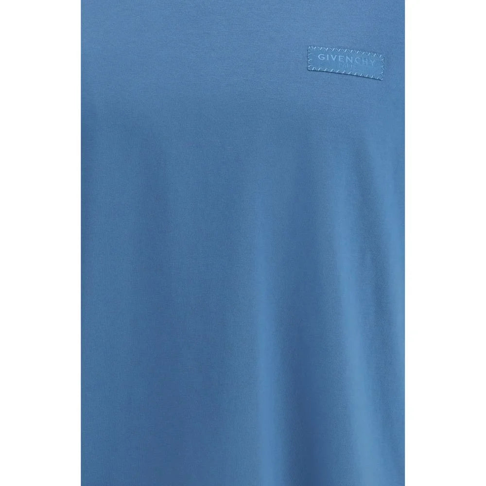 Givenchy Blue Cotton T-Shirt