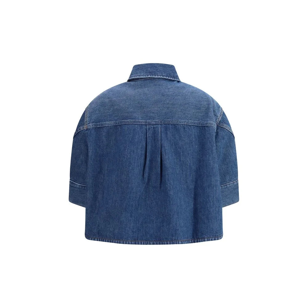 Givenchy Blue Denim Shirt - IT36 | XS