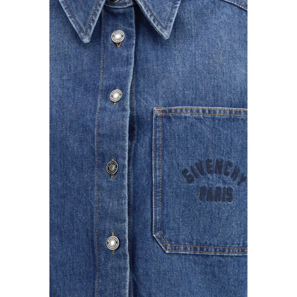 Givenchy Blue Denim Shirt - IT36 | XS