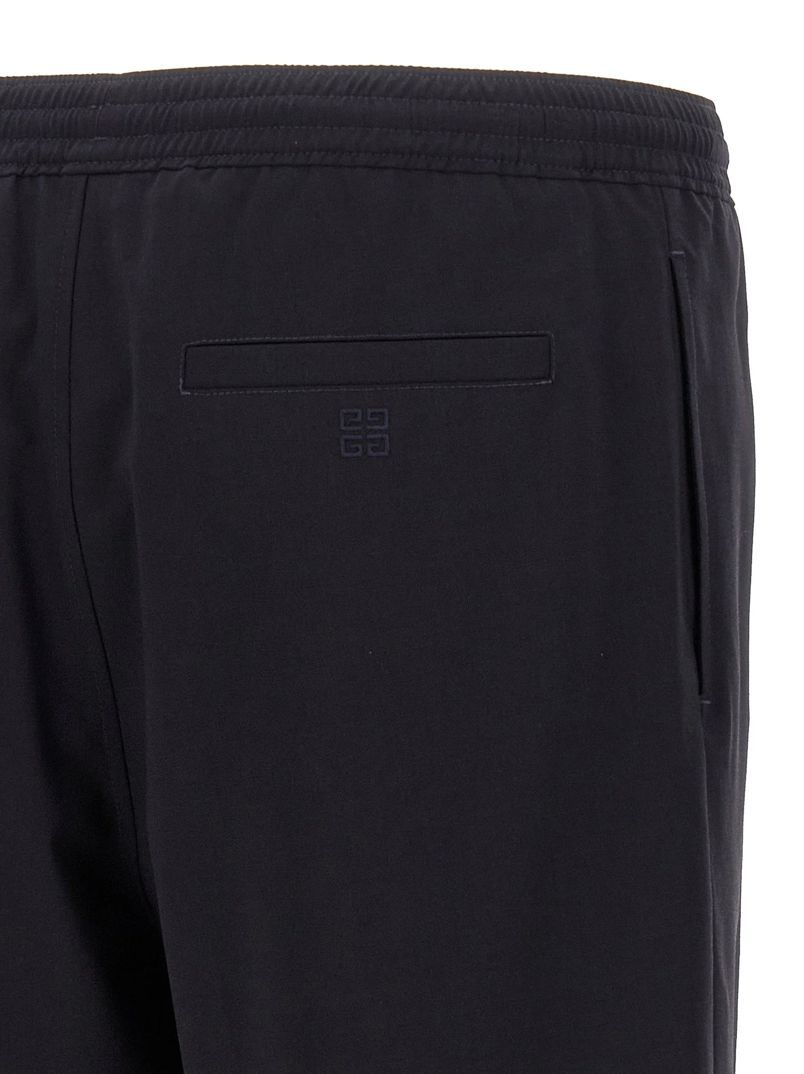 Givenchy Blue Elastane Bermuda Shorts