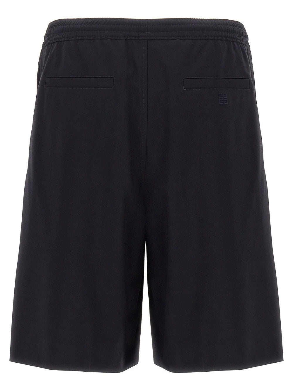 Givenchy Blue Elastane Bermuda Shorts