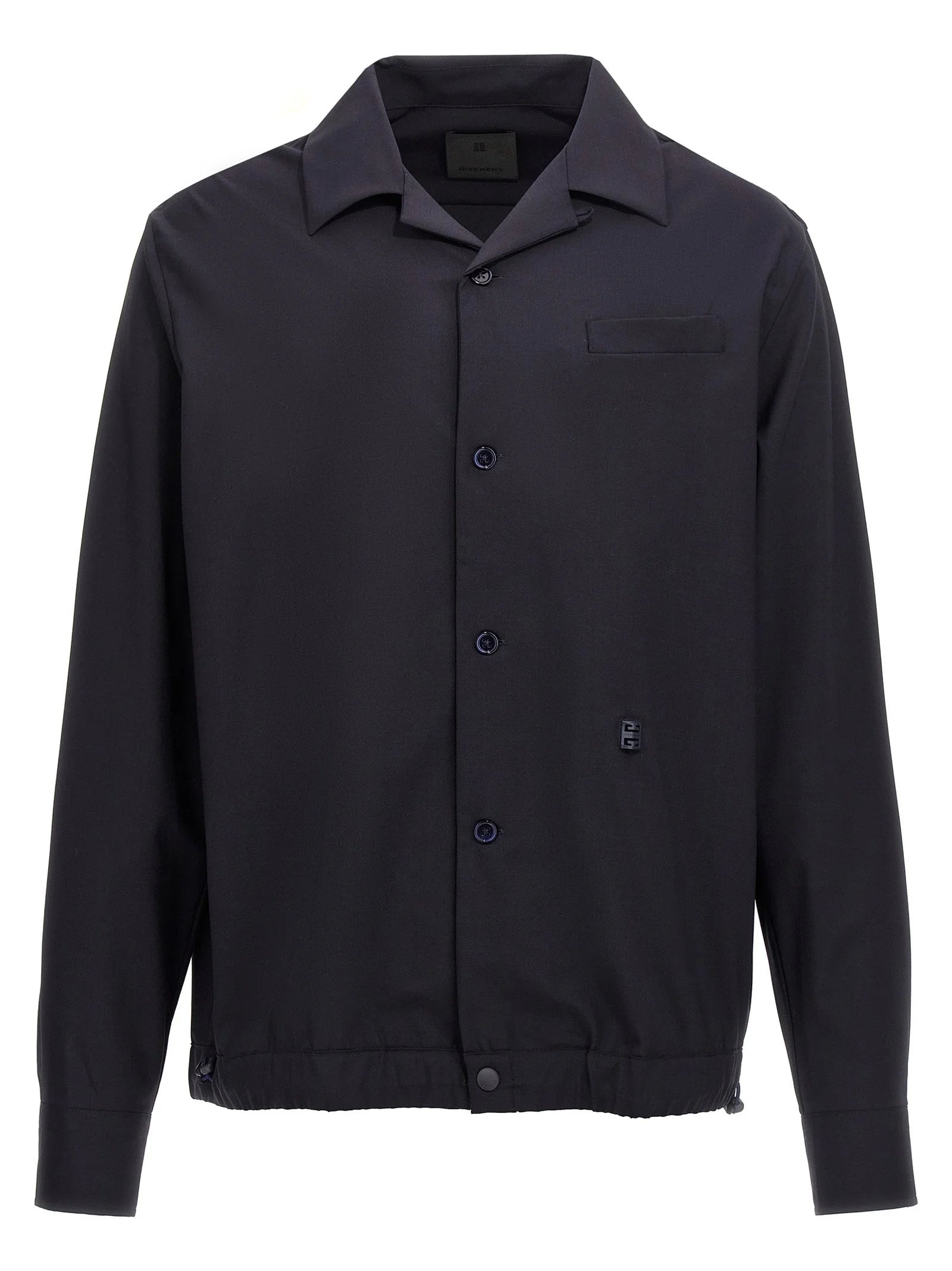 Givenchy Blue Elastane Blouse - 48 | M
