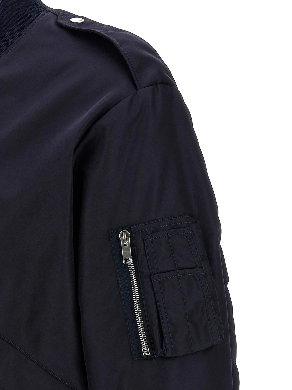 Givenchy Blue Polyamide Bomber