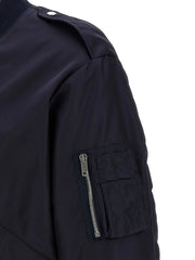 Givenchy Blue Polyamide Bomber
