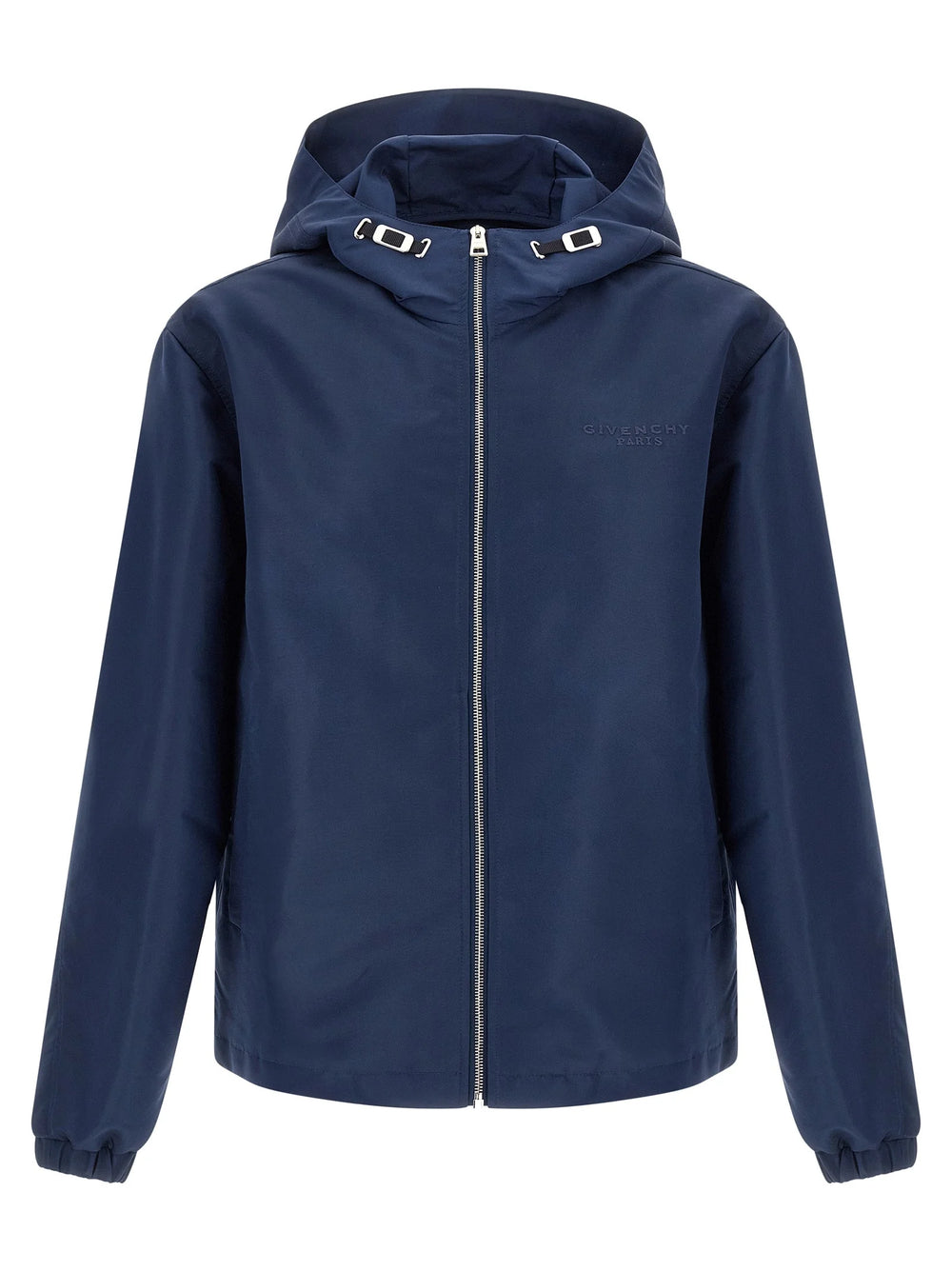 Givenchy Blue Polyester Shell Jacket