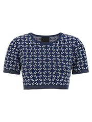 Givenchy Blue Viscose T-Shirt - S
