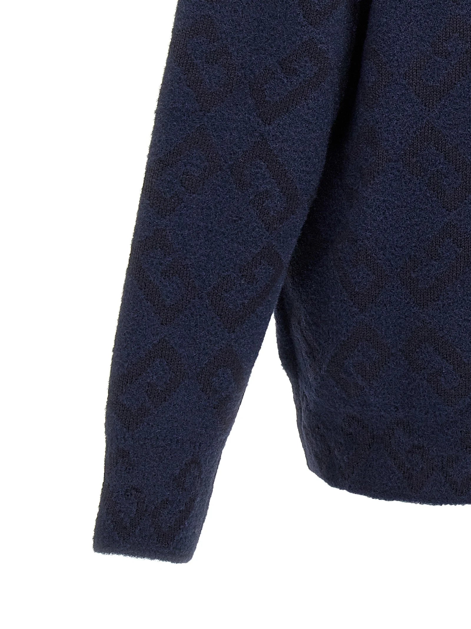 Givenchy Blue Wool Cardigan - L