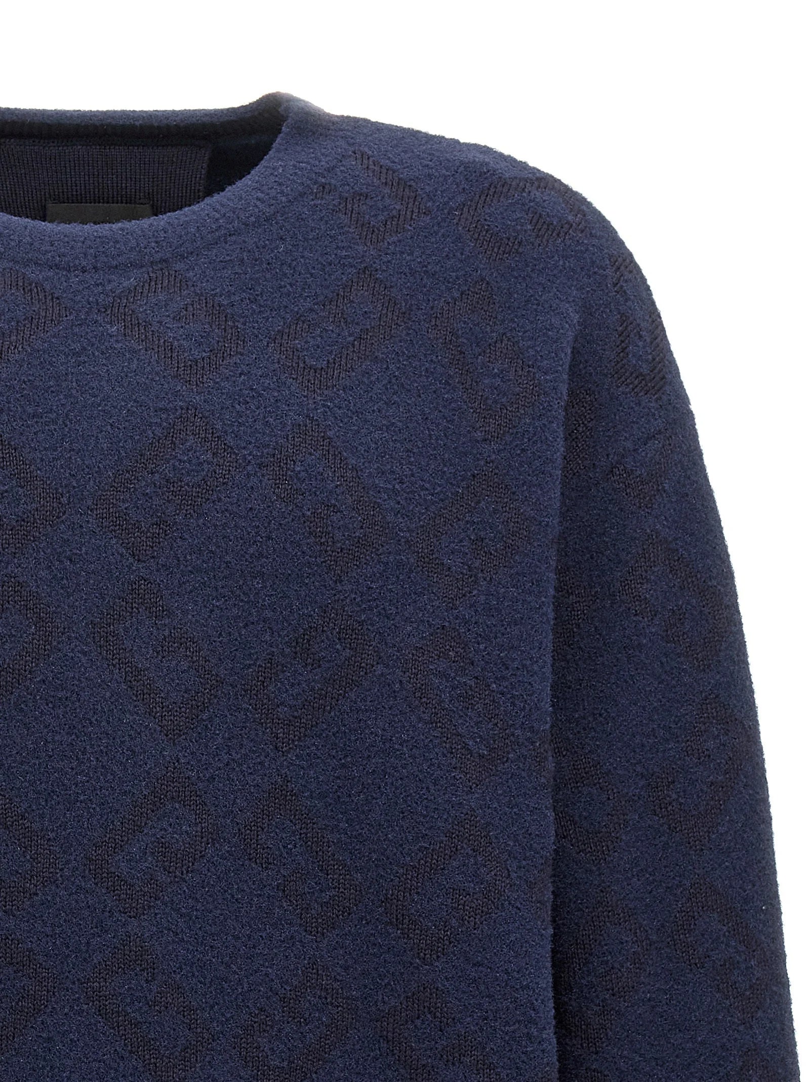 Givenchy Blue Wool Cardigan - L