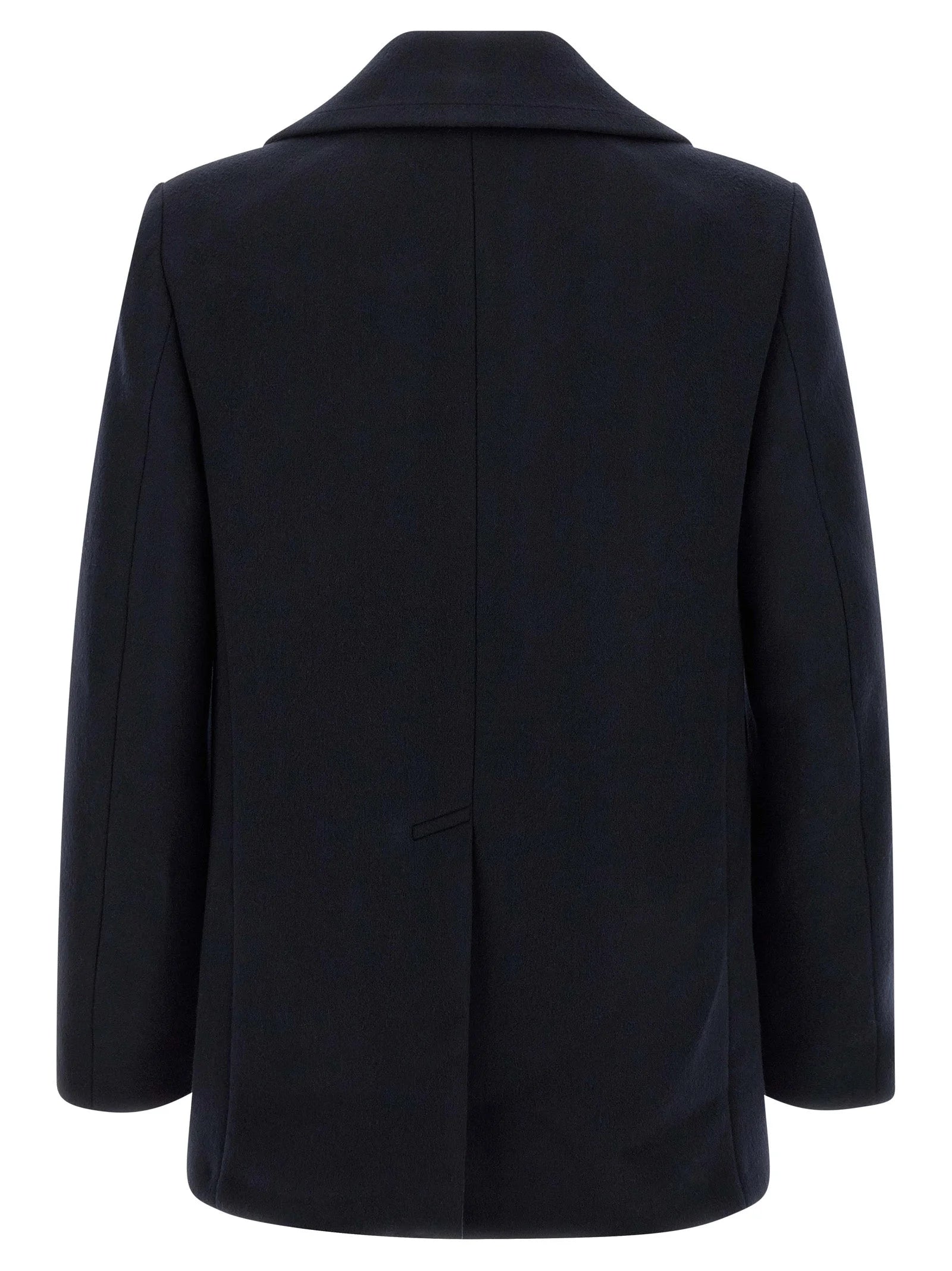 Givenchy Blue Wool Coat - IT52 | XL
