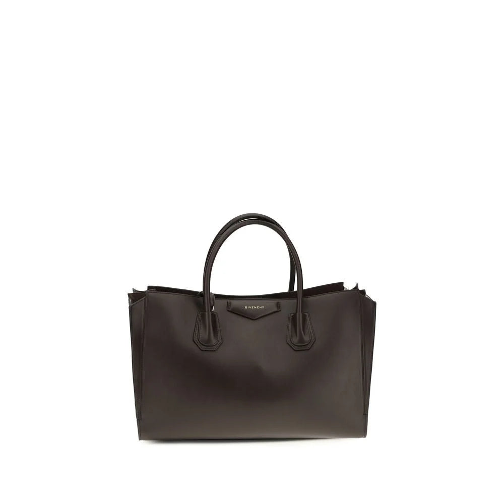 Givenchy Brown Calf Leather Bos Taurus Shoulder Bag