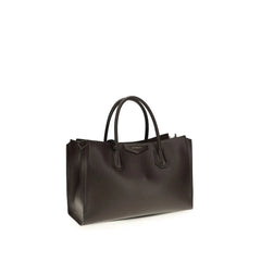 Givenchy Brown Calf Leather Bos Taurus Shoulder Bag