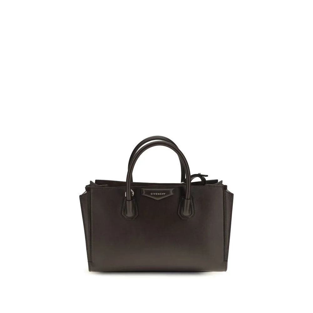 Givenchy Brown Calf Leather Bos Taurus Shoulder Bag