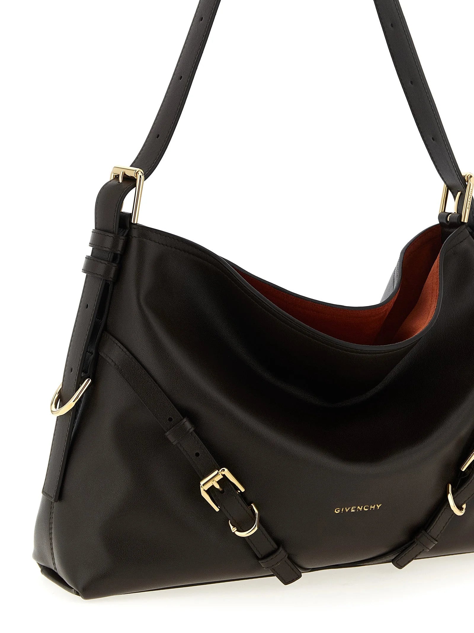 Givenchy Brown Calfskin Shoulder Bag