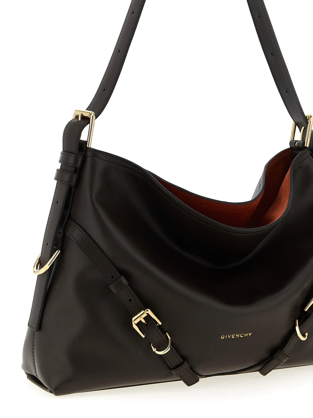 Givenchy Brown Calfskin Shoulder Bag