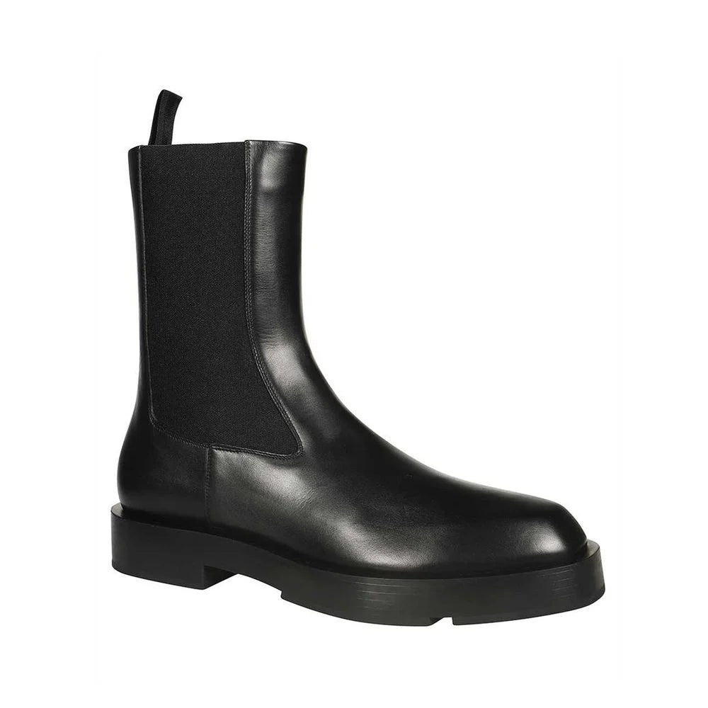 Givenchy Chelsea Leather Boots - EU42/US9 - Boots