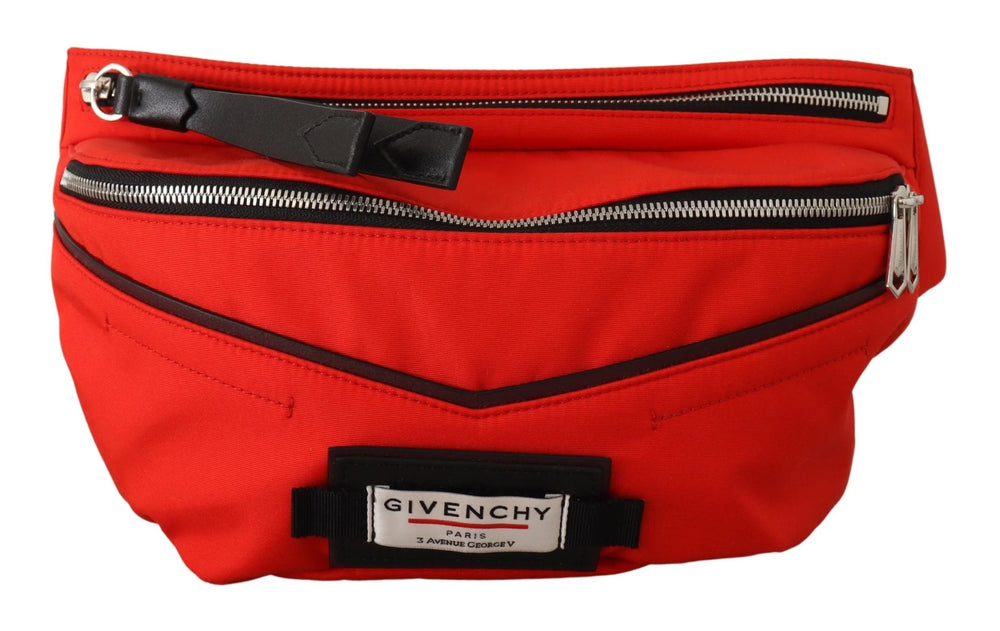 Givenchy Elegant Large Bum Belt Bag in Red and Black - Fanny Packs