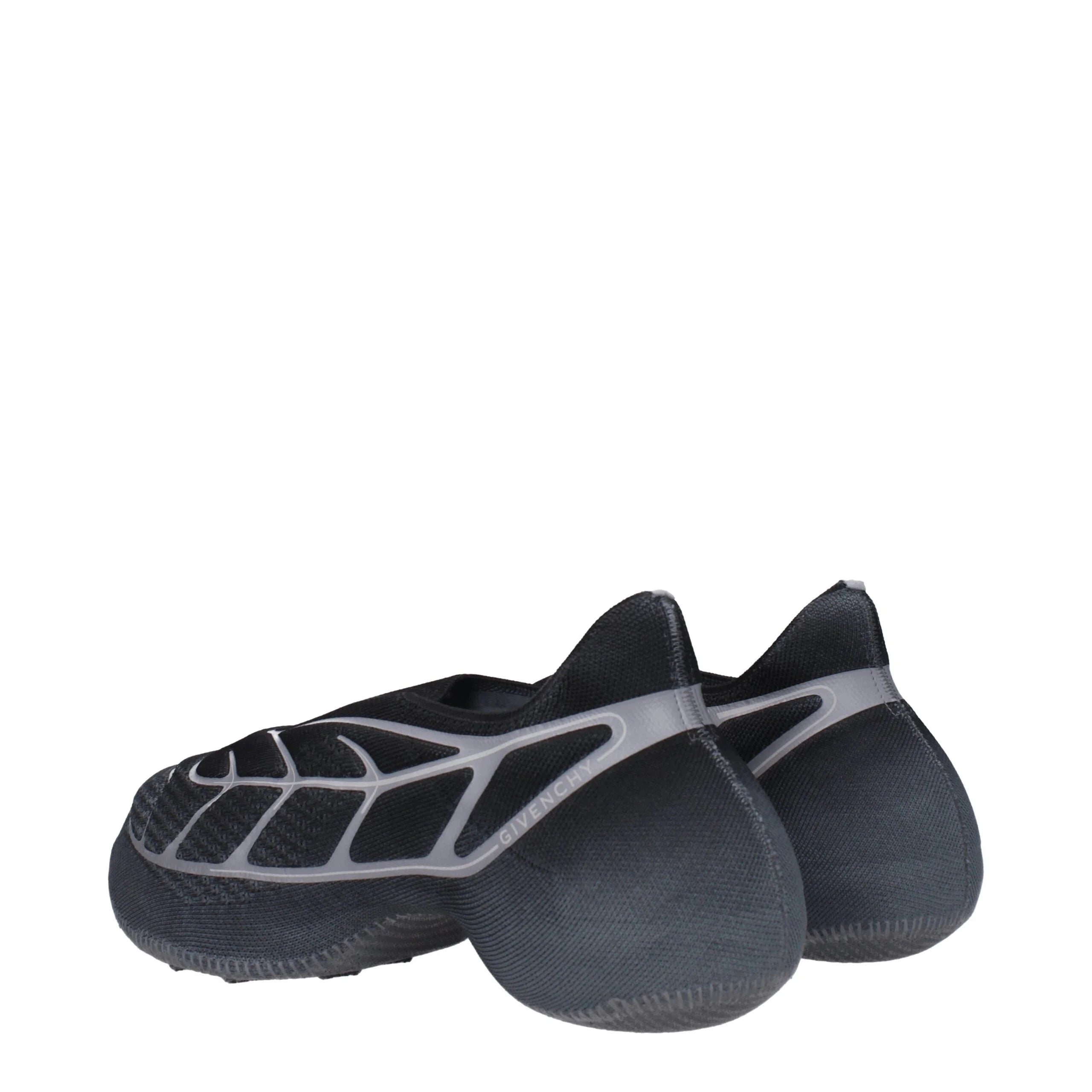 Givenchy Gray Fabric Athletic Sneakers - Sneakers