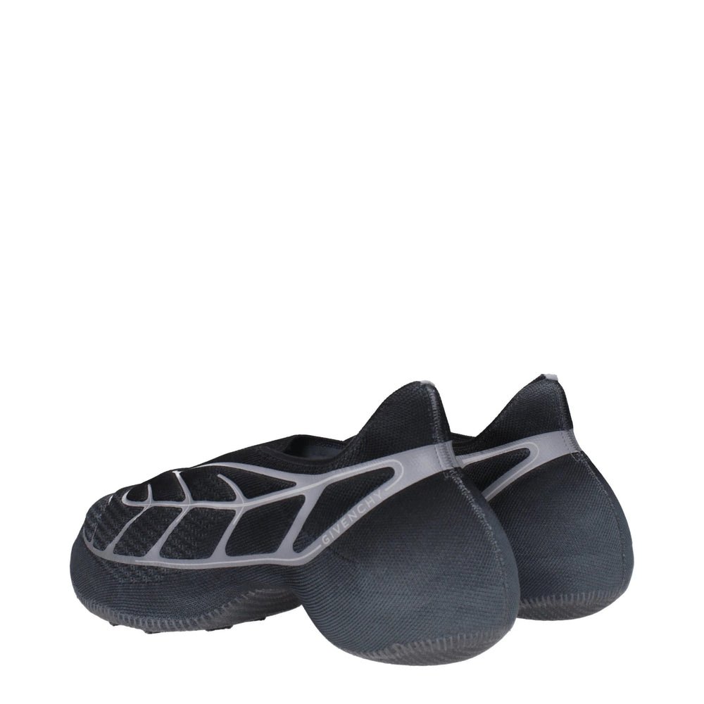 Givenchy Gray Fabric Athletic Sneakers