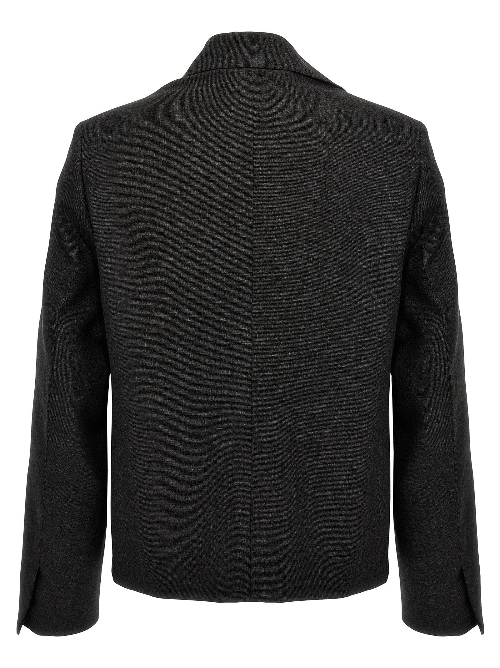 Givenchy Gray Virgin Wool Jacket - 48 | M