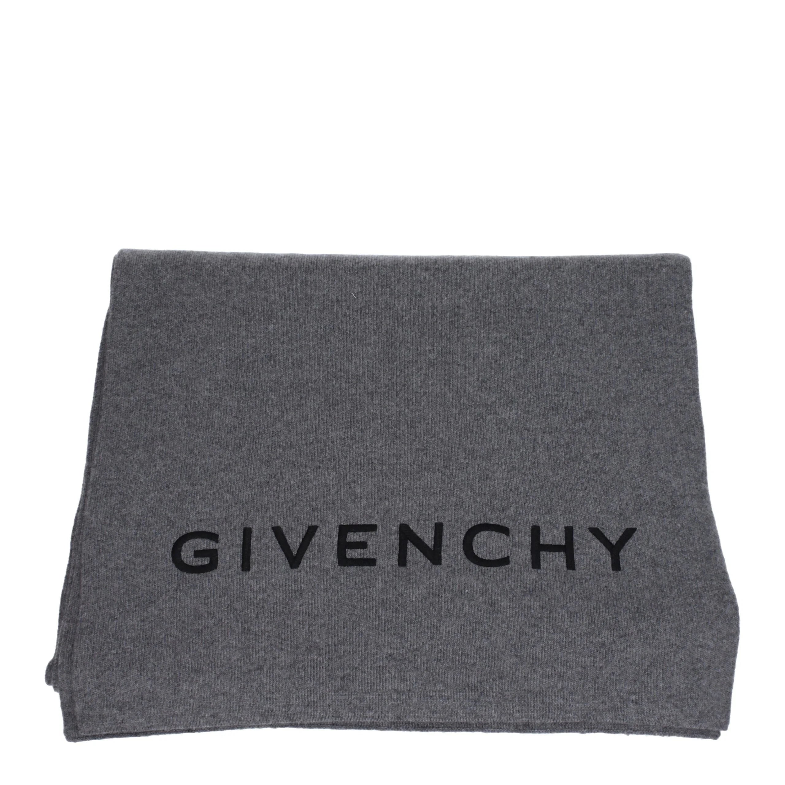 Givenchy Gray Wool Scarves - Scarves & Shawls