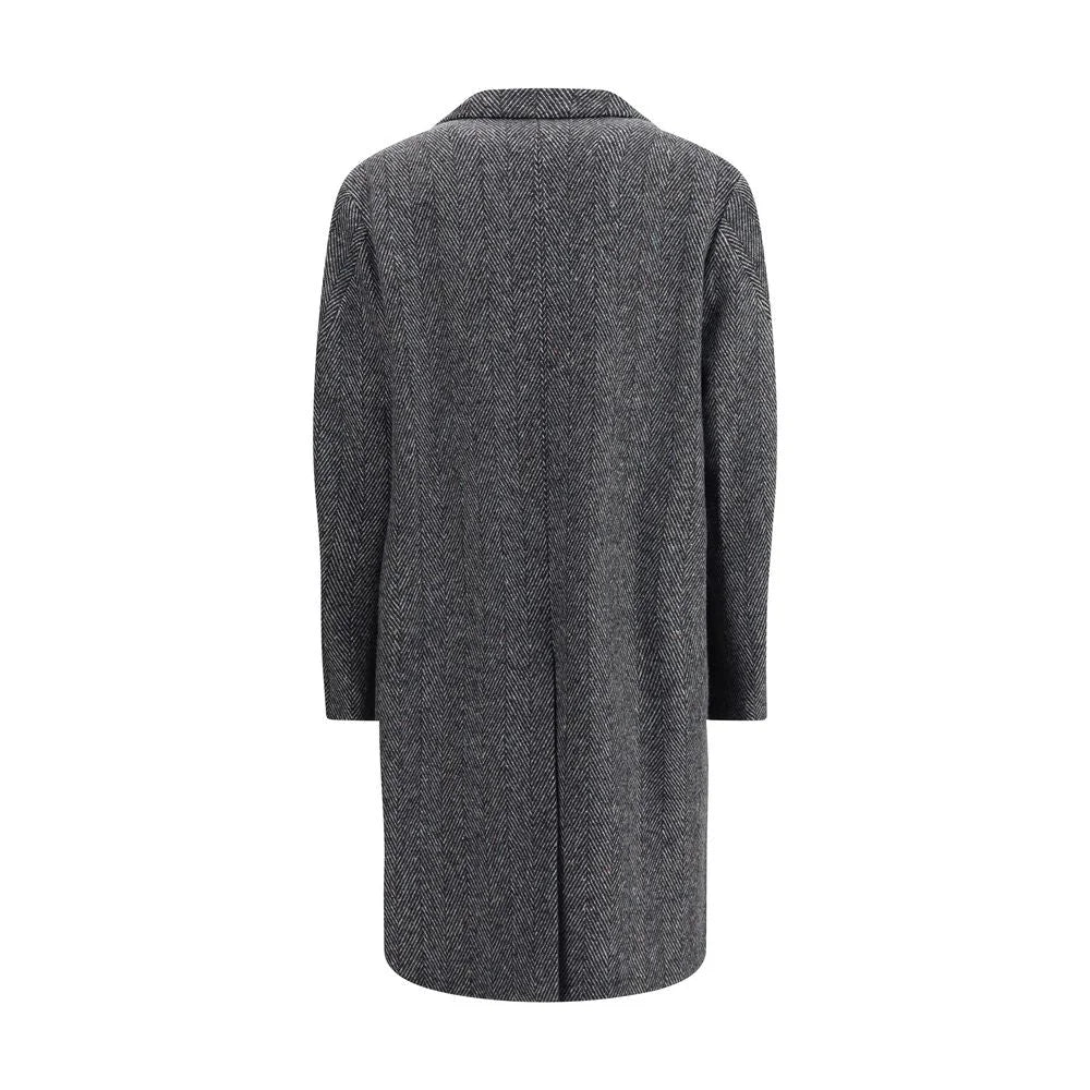 Givenchy Herringbone Coat - IT48 | M - Overcoats
