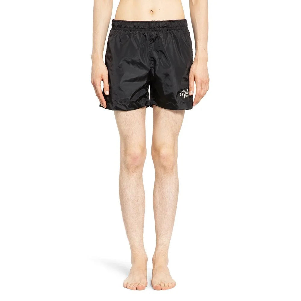 Givenchy Logo-Embroidered Swim Shorts - Swim Boxers