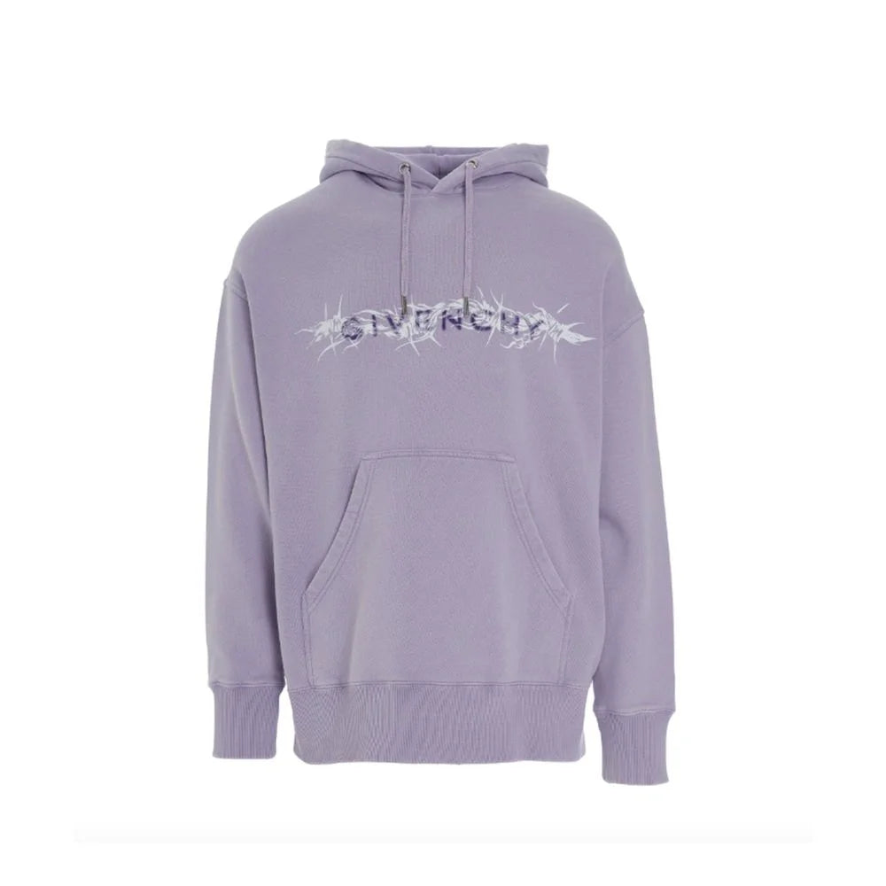 Givenchy Logo Hooded Sweatshirt - M - Hoodies