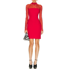 Givenchy Multicolor Elastane Cocktail Dress - 42