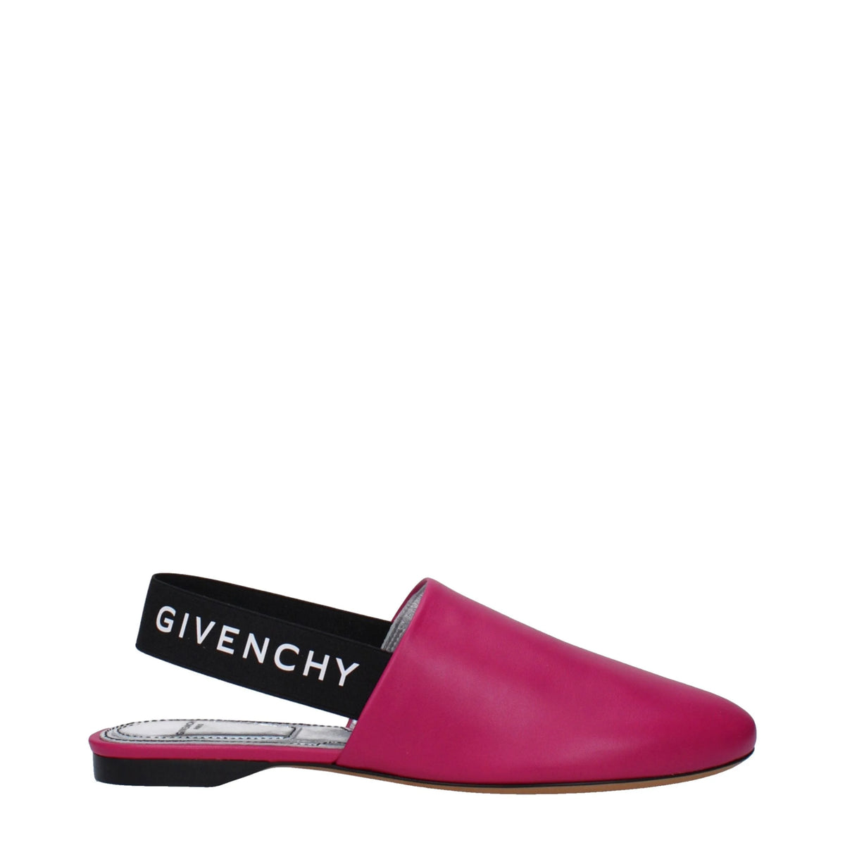 Givenchy Pink Leather Flat Sandals - EU35/US5 - Sandals