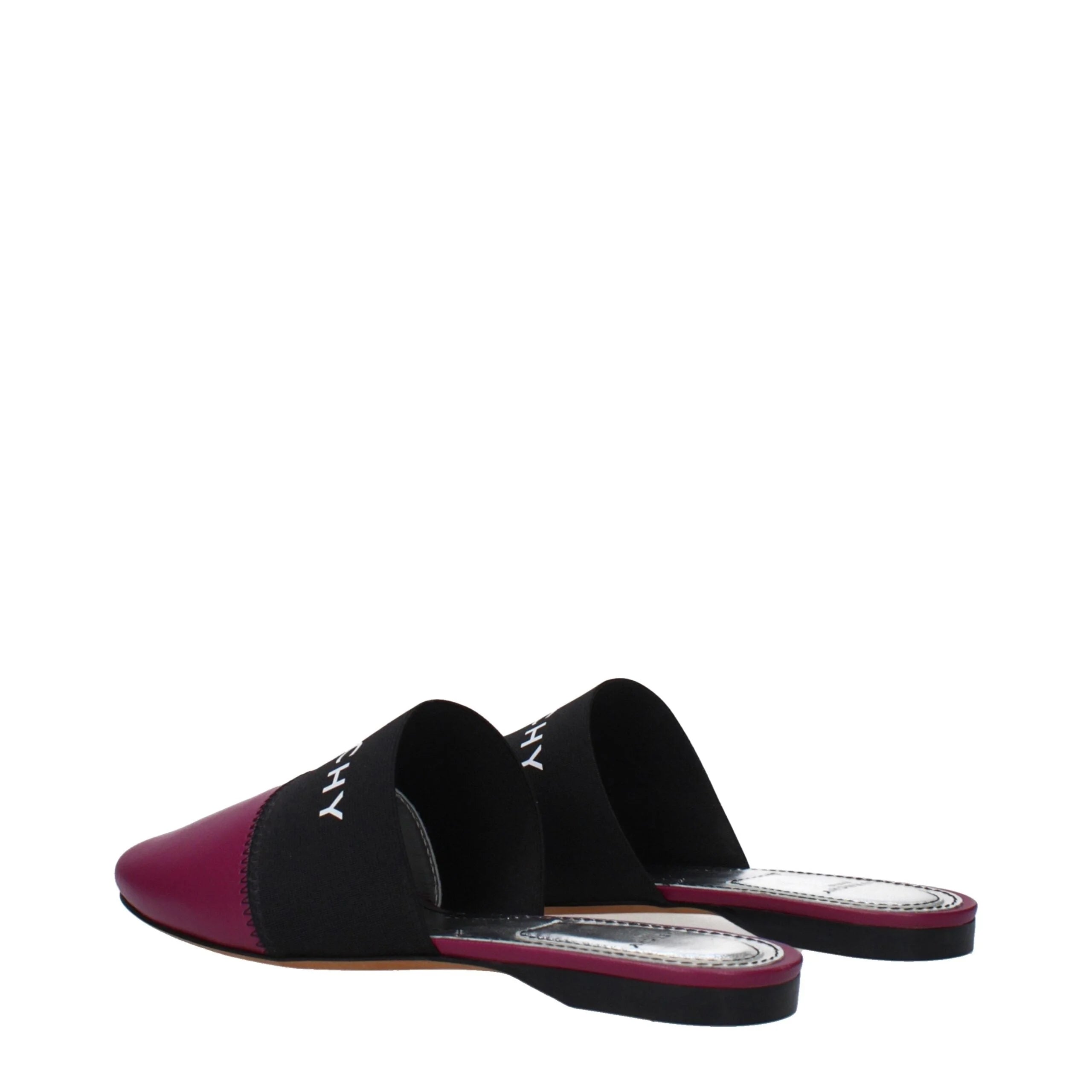 Givenchy Purple Leather Slippers Sandals - EU35/US5 - Sandals
