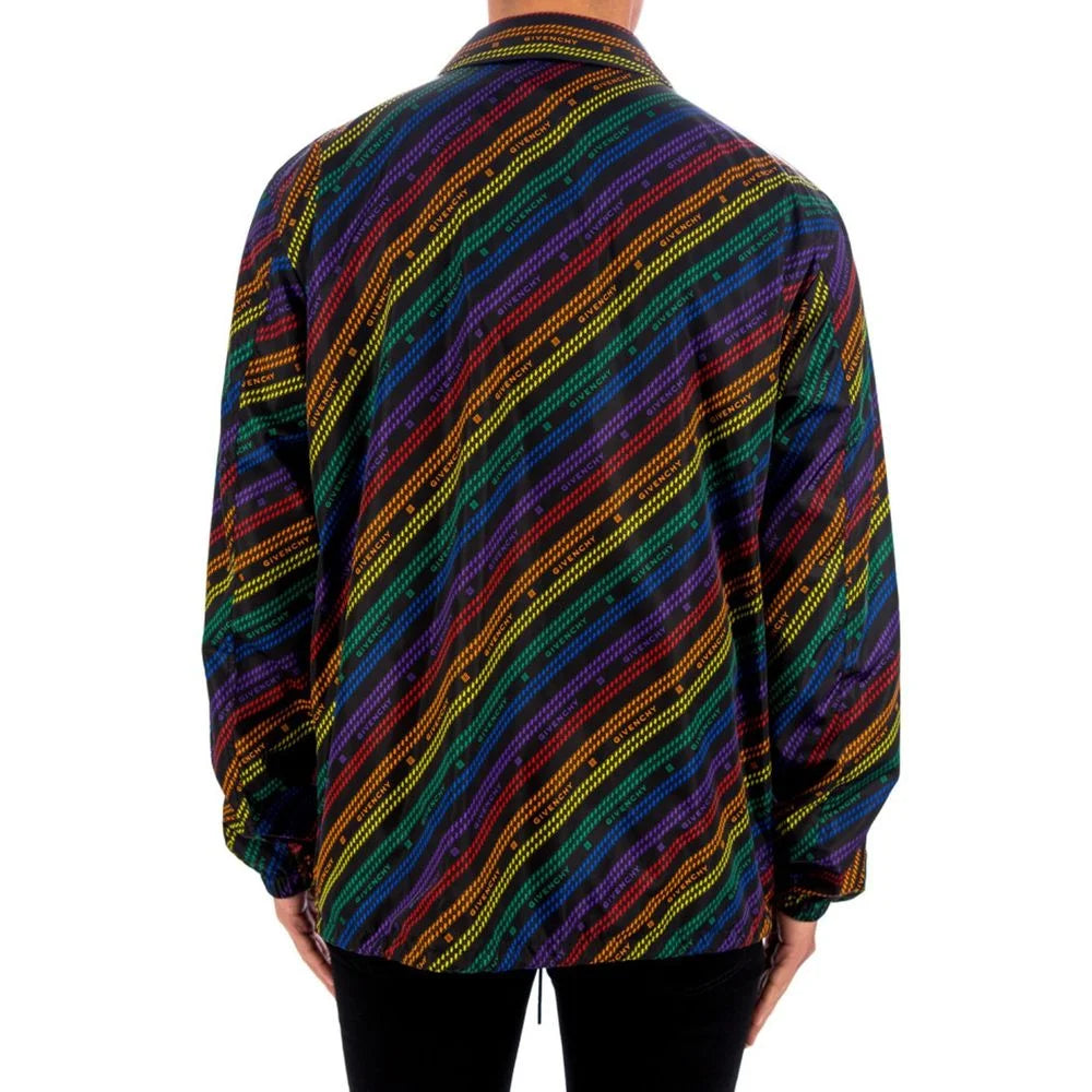 Givenchy Rainbow Chain Nylon Jacket - IT50 | L - Sport Jackets