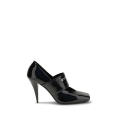 Givenchy Sliced Square Logo Pumps - Heels