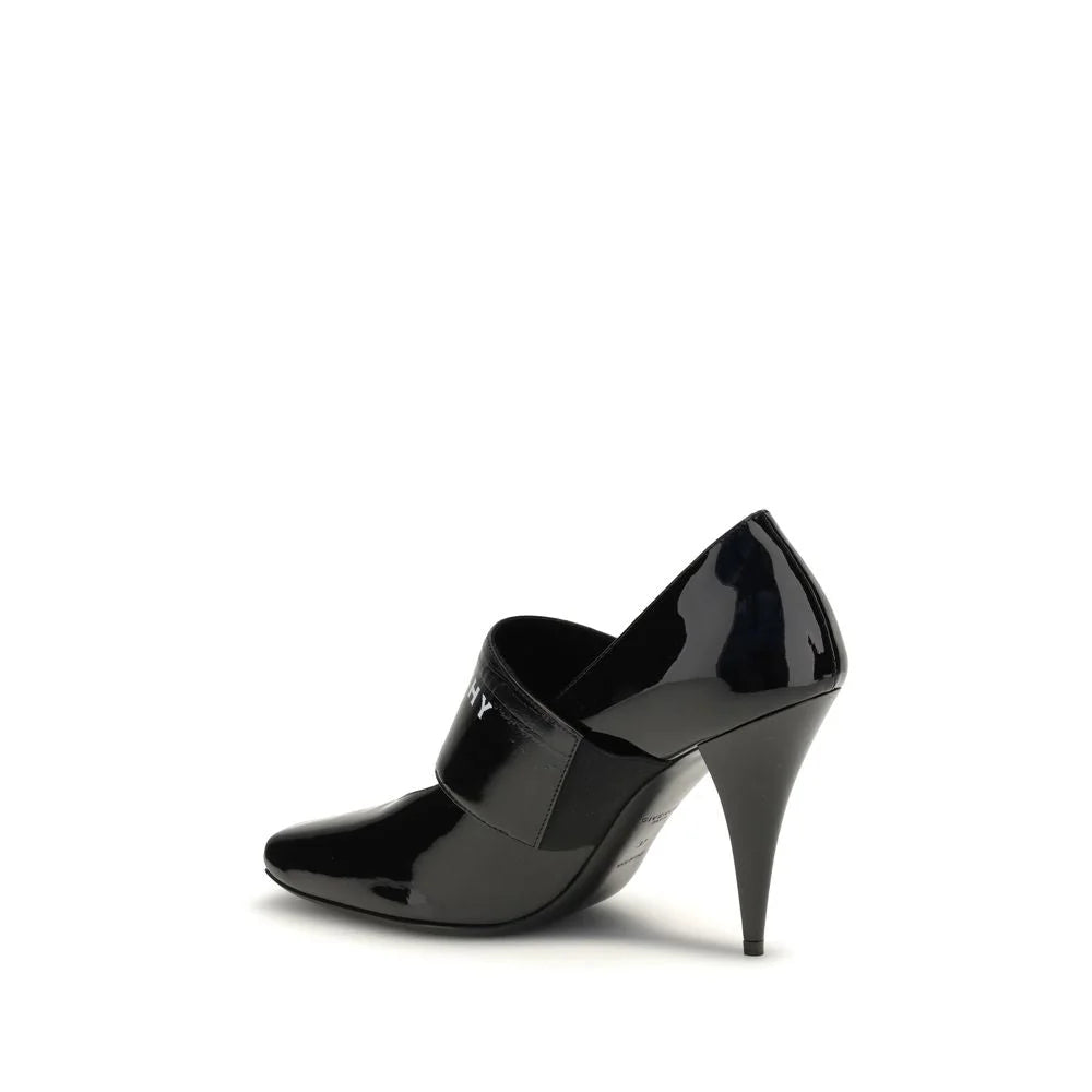 Givenchy Sliced Square Logo Pumps - Heels