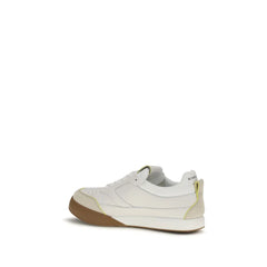 Zapatillas bajas Bos Taurus de piel de ternera blanca de Givenchy