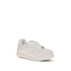 Givenchy White Calf Leather Bos Taurus Sneakers