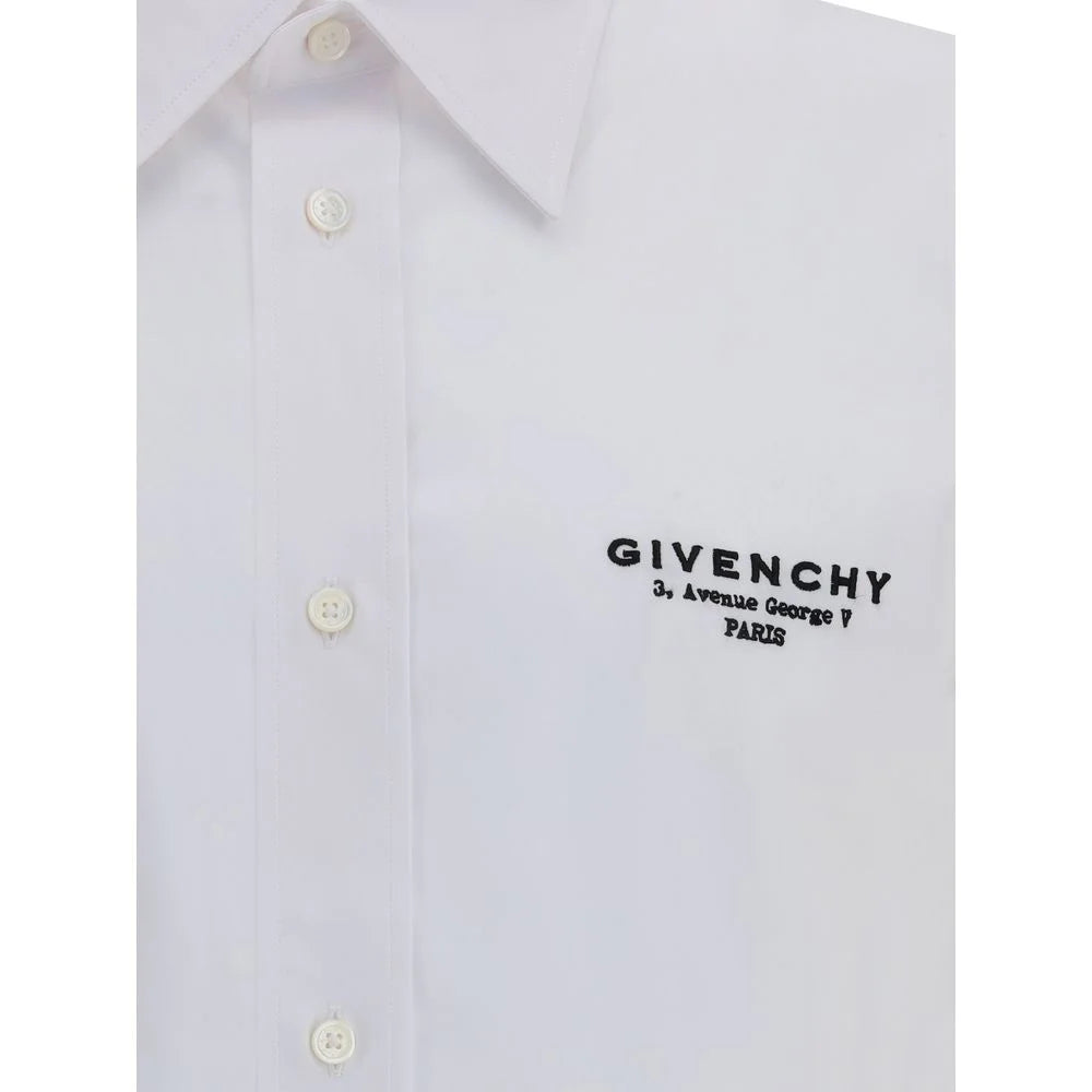 Givenchy White Cotton Dress Shirt - 39
