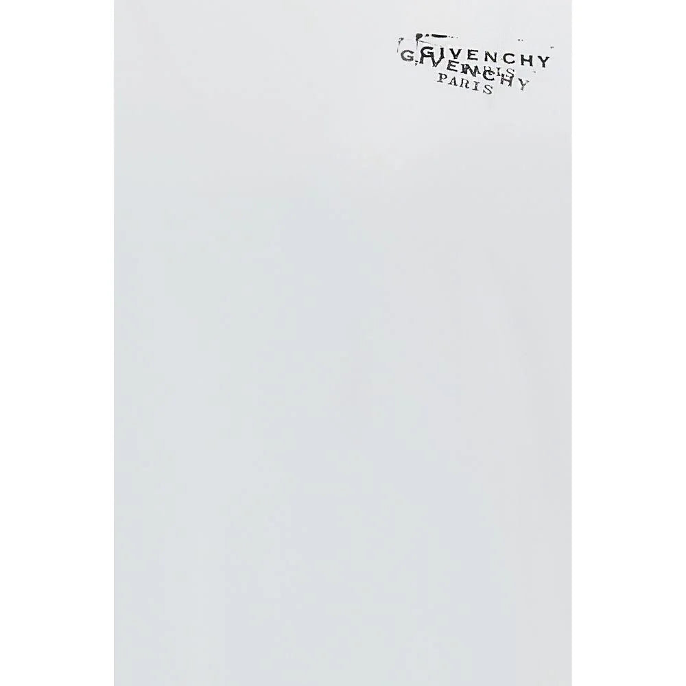 Givenchy White Cotton T-Shirt