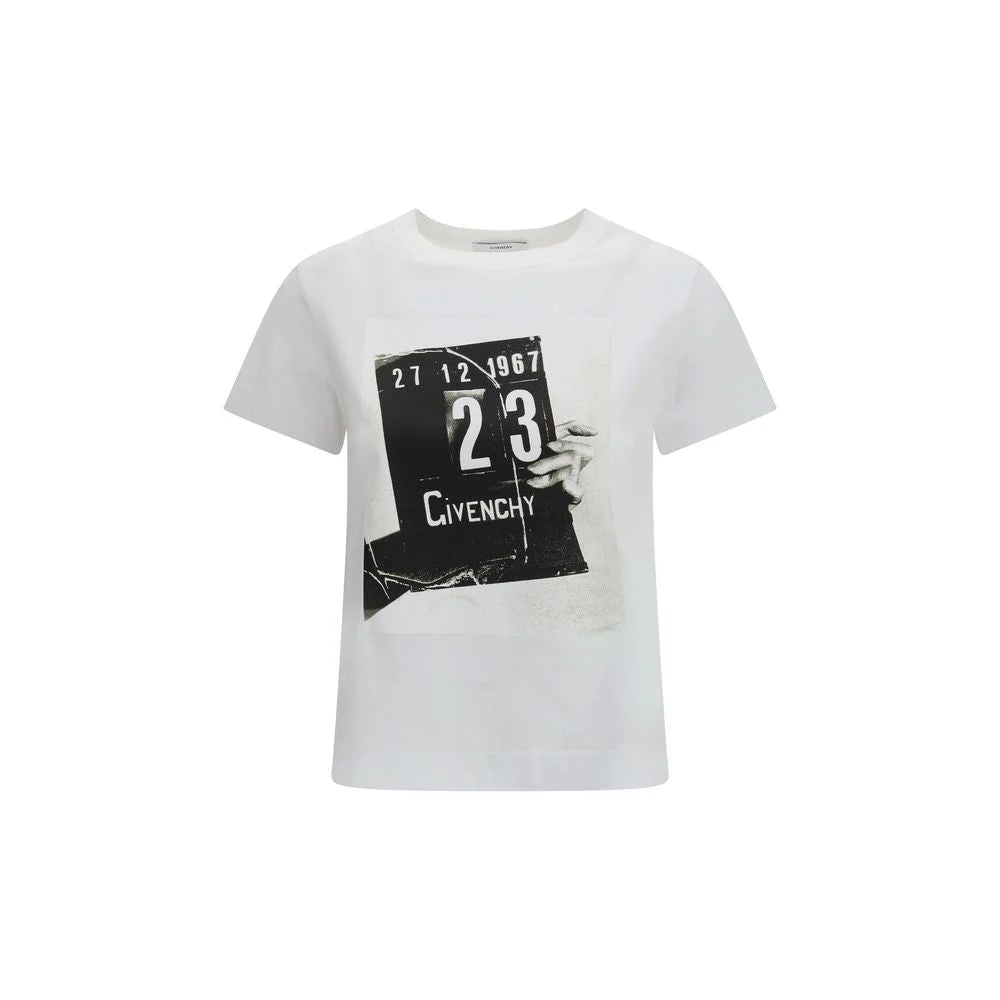 Givenchy White Cotton T-Shirt