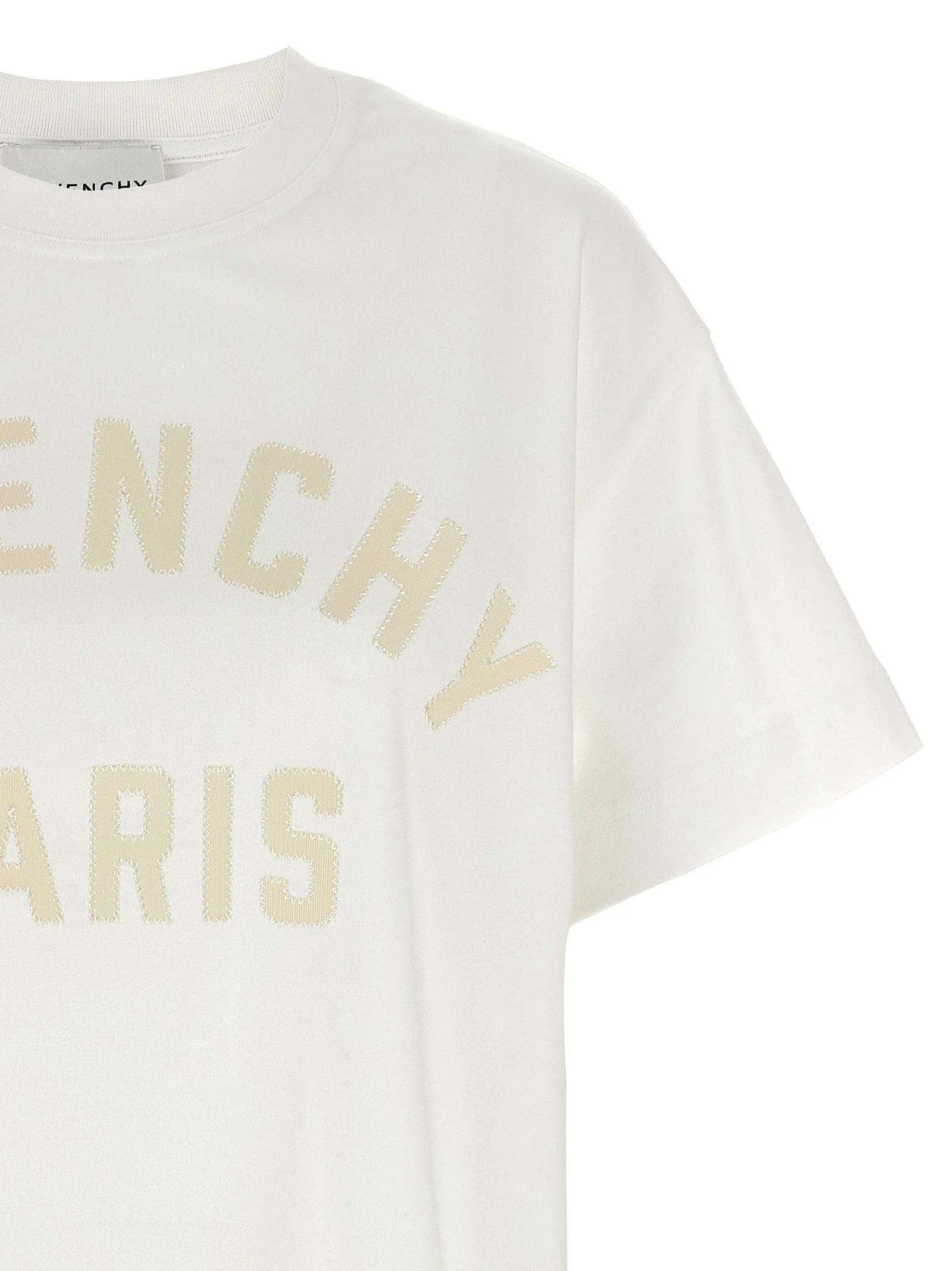 Givenchy White Cotton T-Shirt