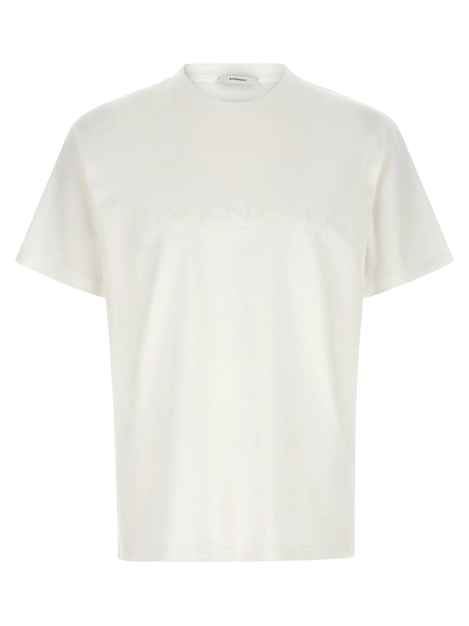 Givenchy White Cotton T-Shirt