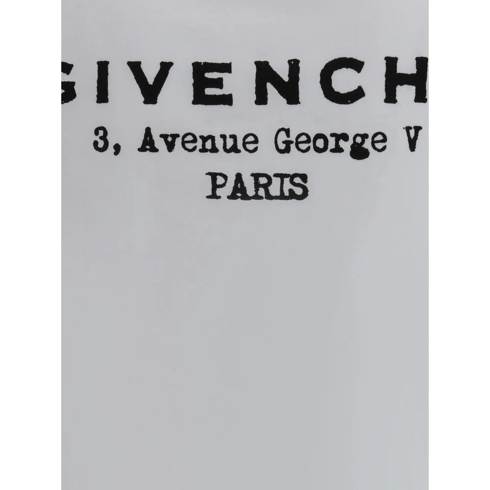 Givenchy White Cotton T-Shirt - L