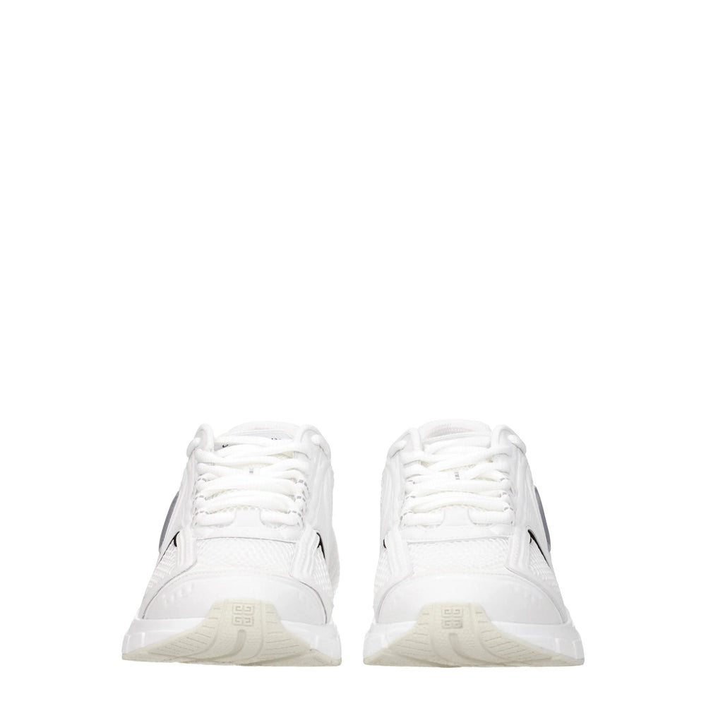 Givenchy White Fabric Athletic Sneakers