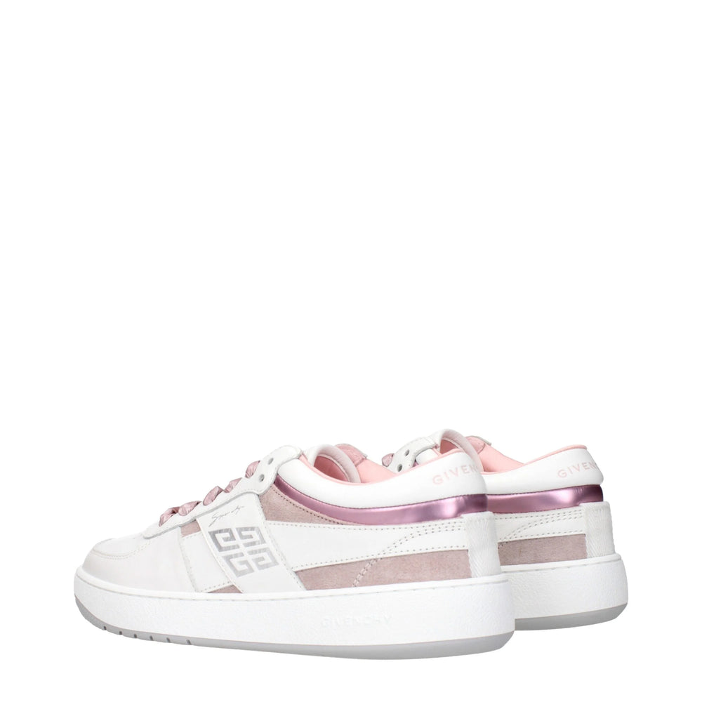 Givenchy White Leather Low Tops