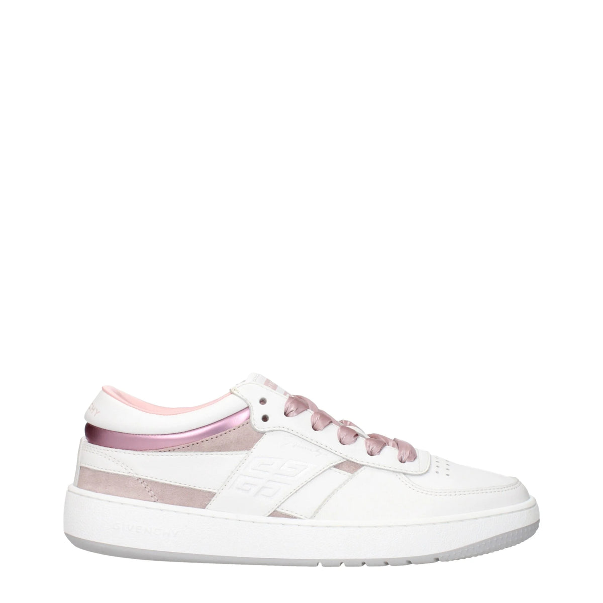Givenchy White Leather Low Tops