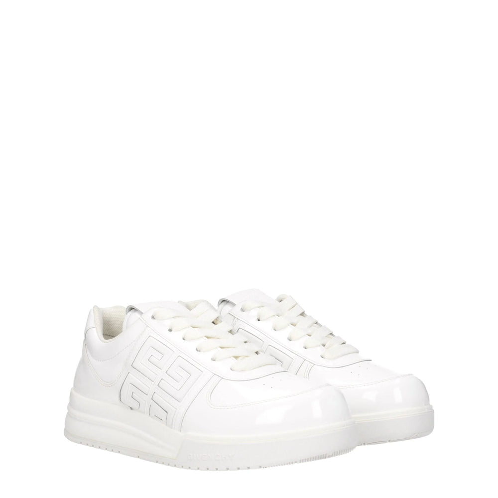 Givenchy White Leather Low Tops - EU35.5/US5.5