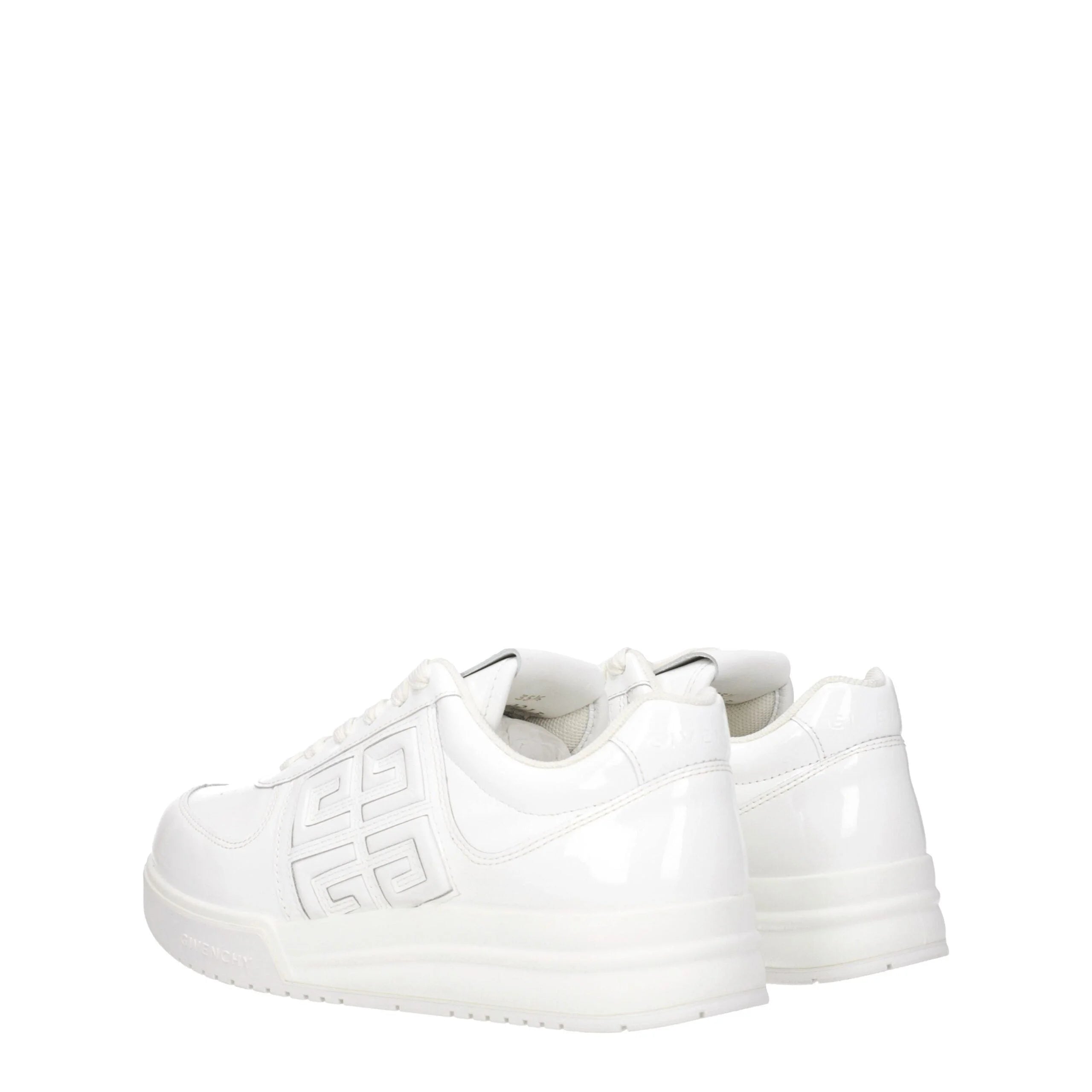 Givenchy White Leather Low Tops - EU35.5/US5.5