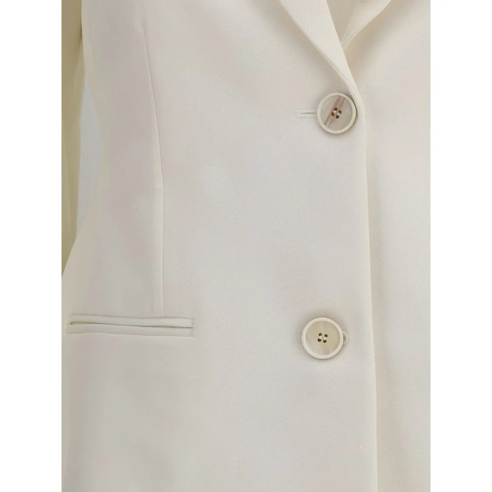 Givenchy White Wool Blazer - IT36 | XS